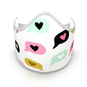 TAILORED HEART CONVERSATIONS FASHION GRAPHIC MASK